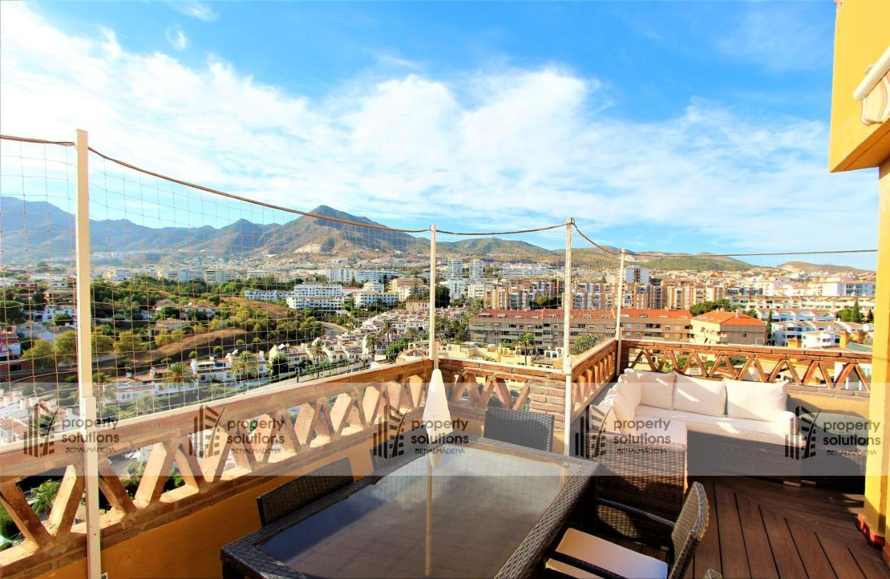 베날마데나코스타 Atico Deluxe - Gran Terraza Con Vistas Panoramicas - Piscina - Parking Gratis 아파트 외부 사진